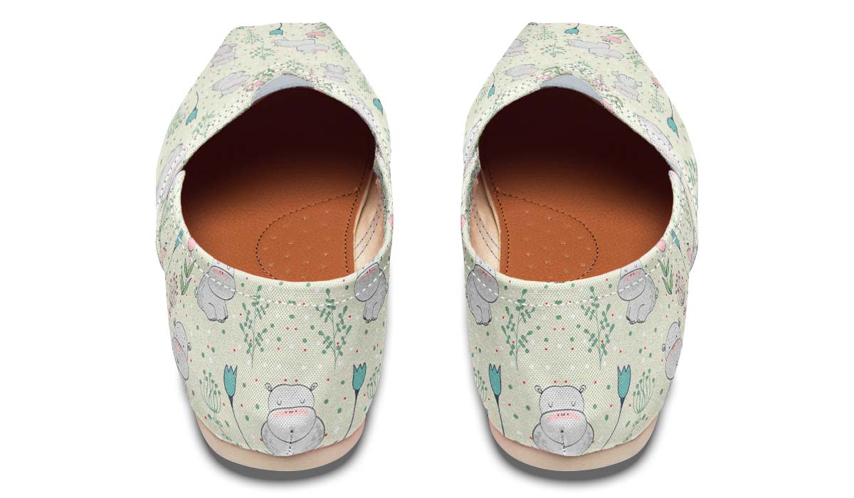 Adorable Hippos Casual Shoes