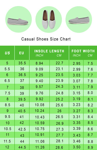 Anchor Pattern Casual Shoes