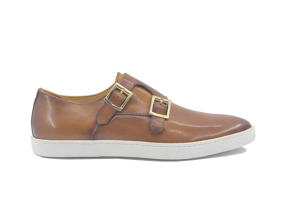 Calfskin Double Monk strap Sneaker