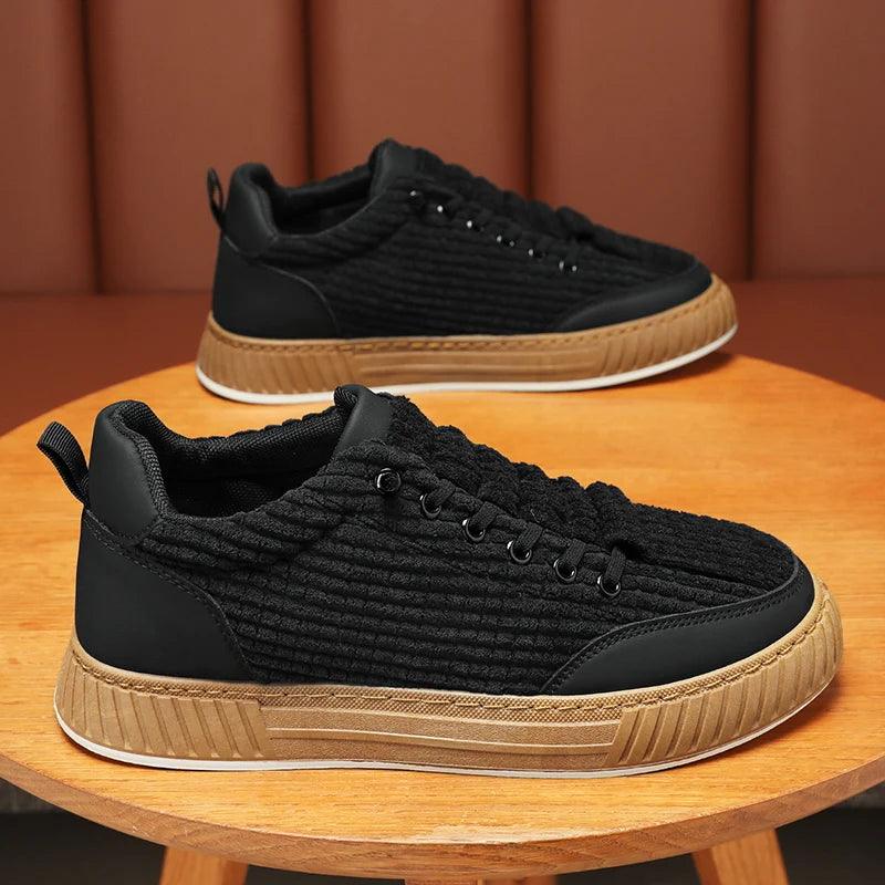 Comfortable Canvas Sneakers - OCS252 Men's Casual Shoes