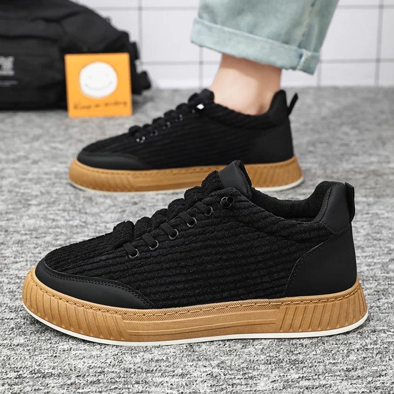 Comfortable Canvas Sneakers - OCS252 Men's Casual Shoes