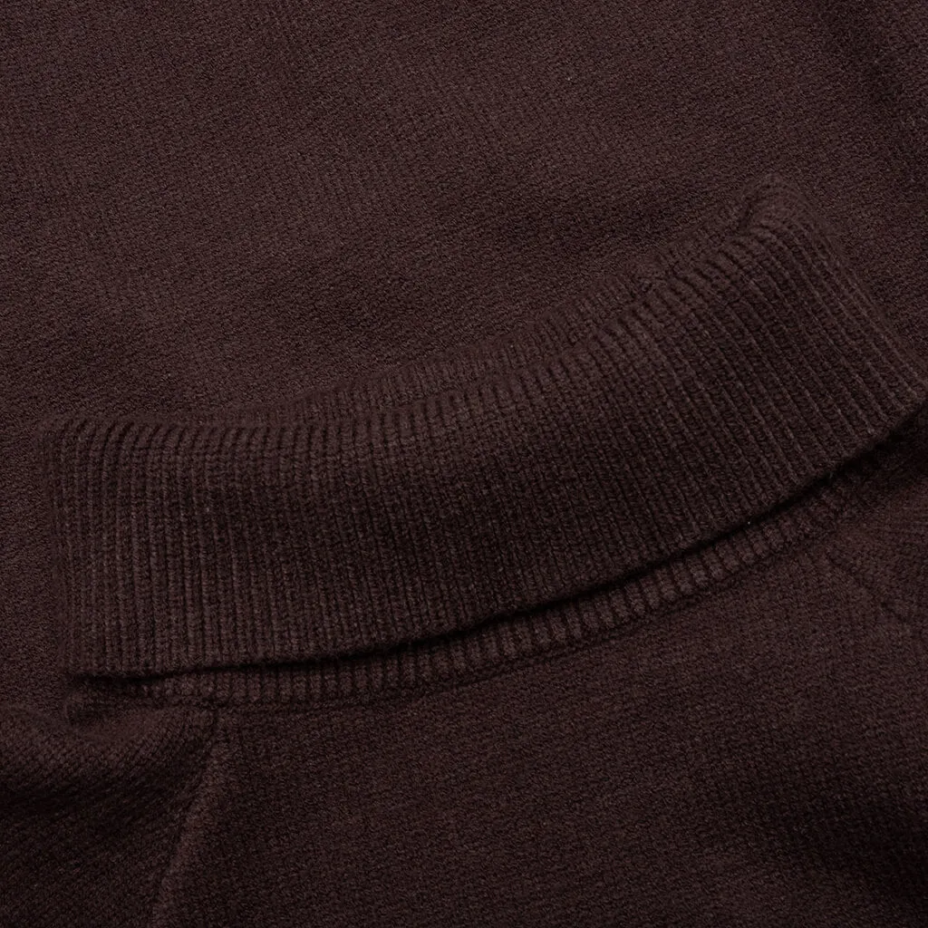 Knit Turtleneck - Plum