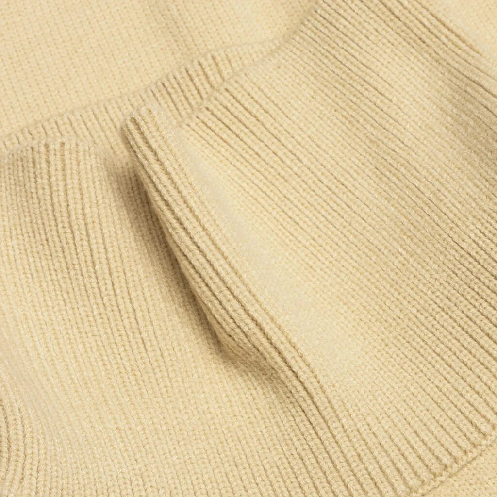 Knit Turtleneck - Sand