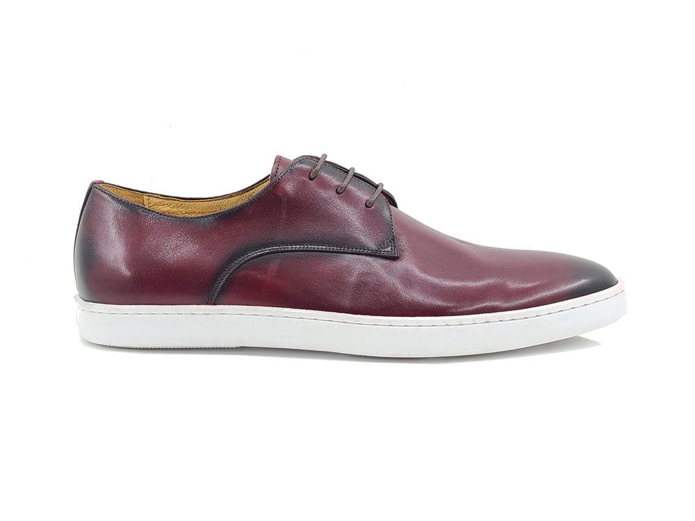 Low Top Leather Derby Sneaker