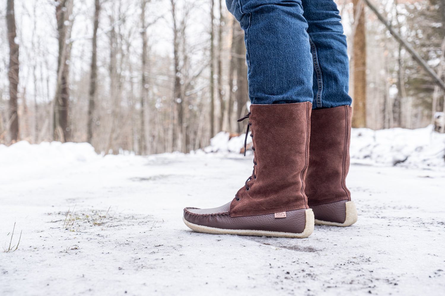 Men's 13 Sheepskin Snowshoe Mukluks