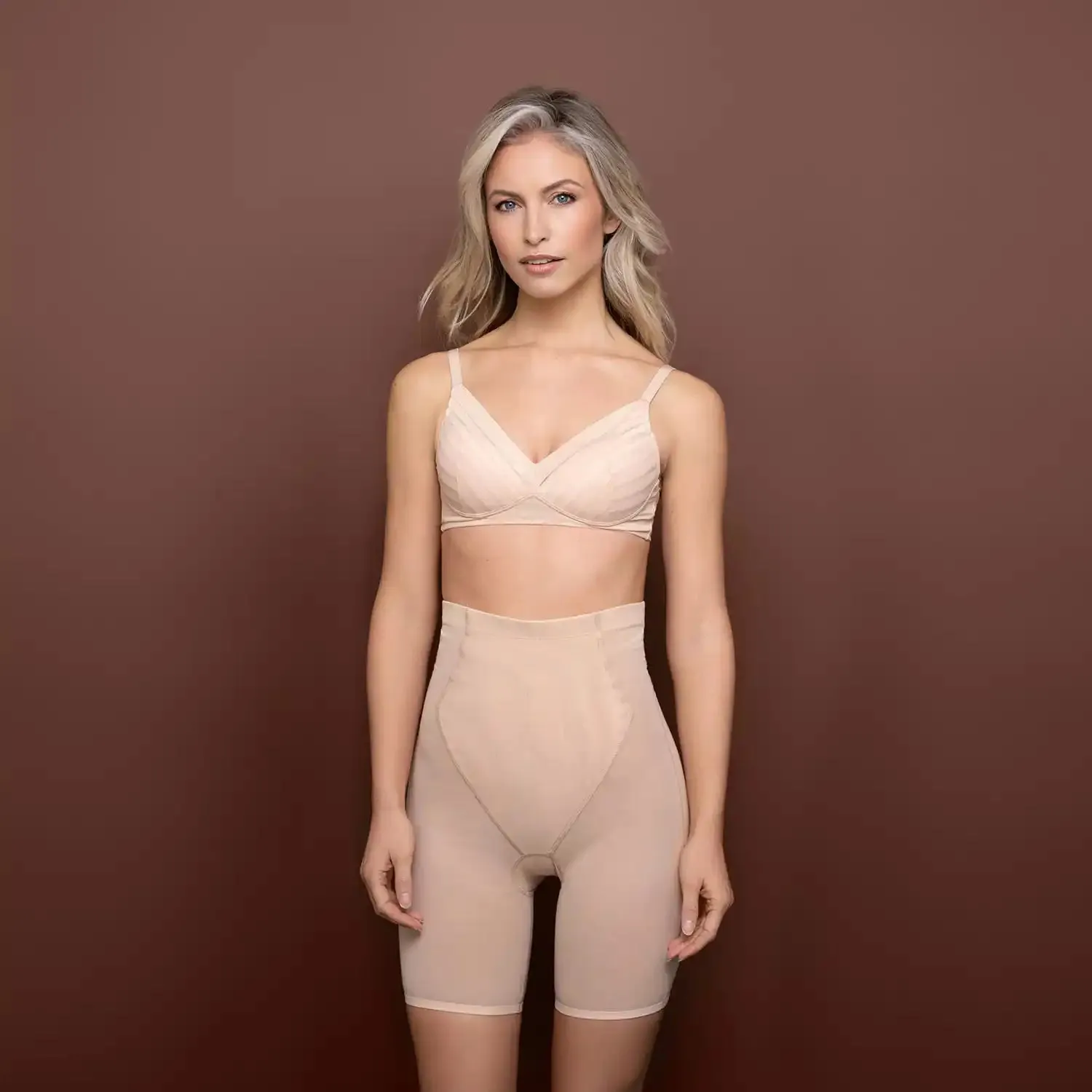 Powermesh High Waist Short