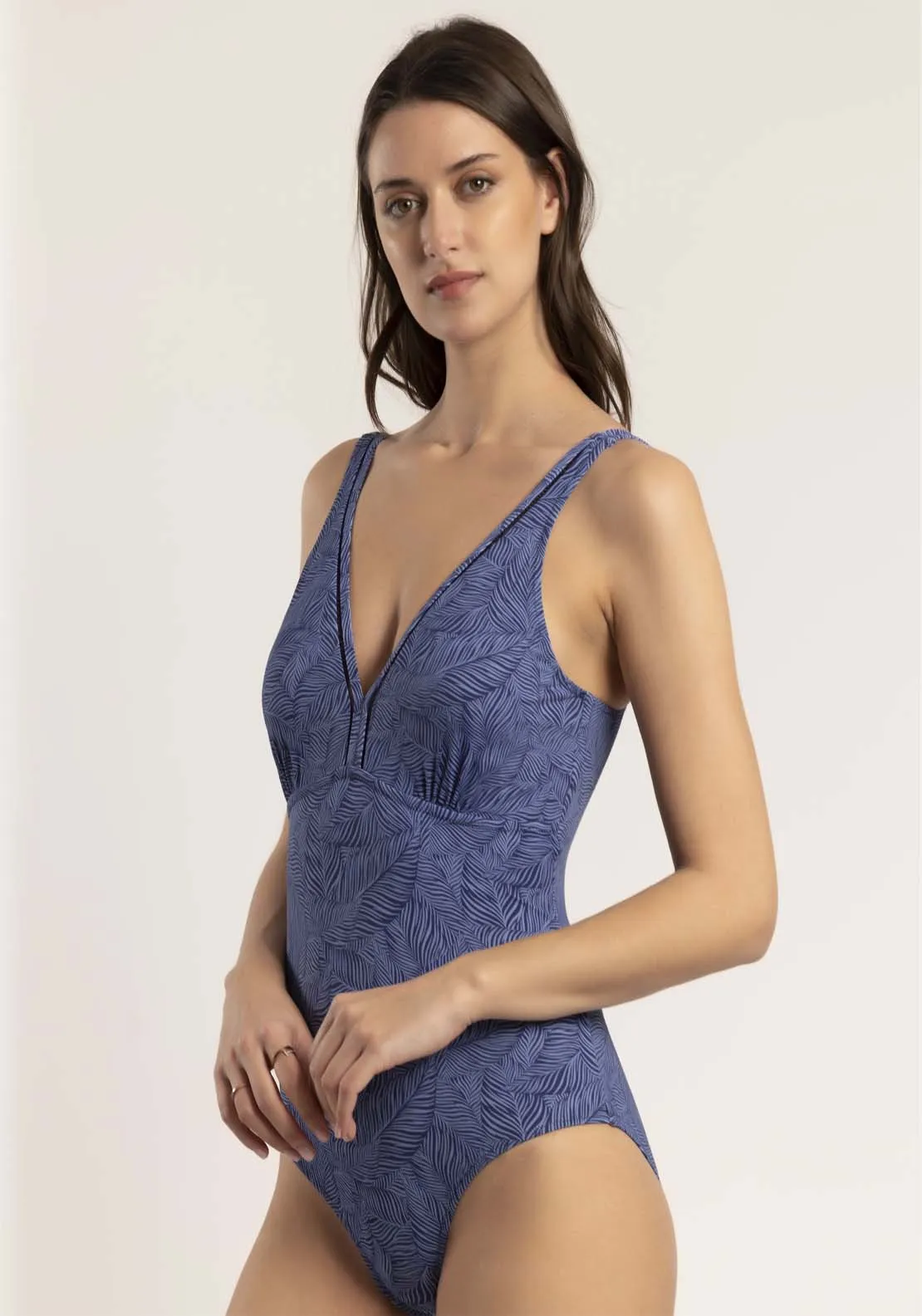 Shapewear Swimsuit - Blue