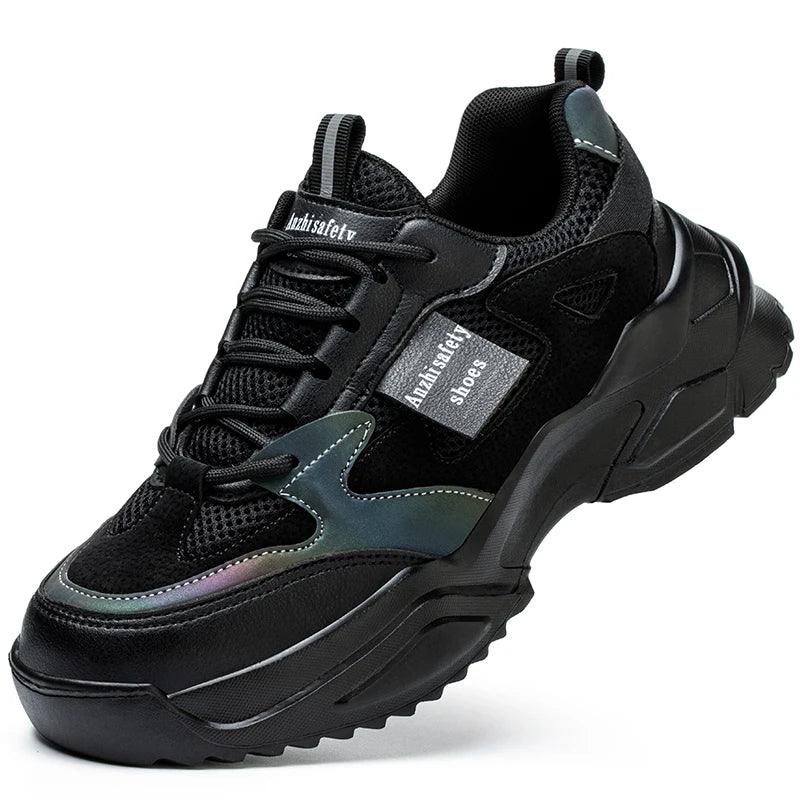 Women's Casual Shoes - LCS881 Breathable Safety Sneakers