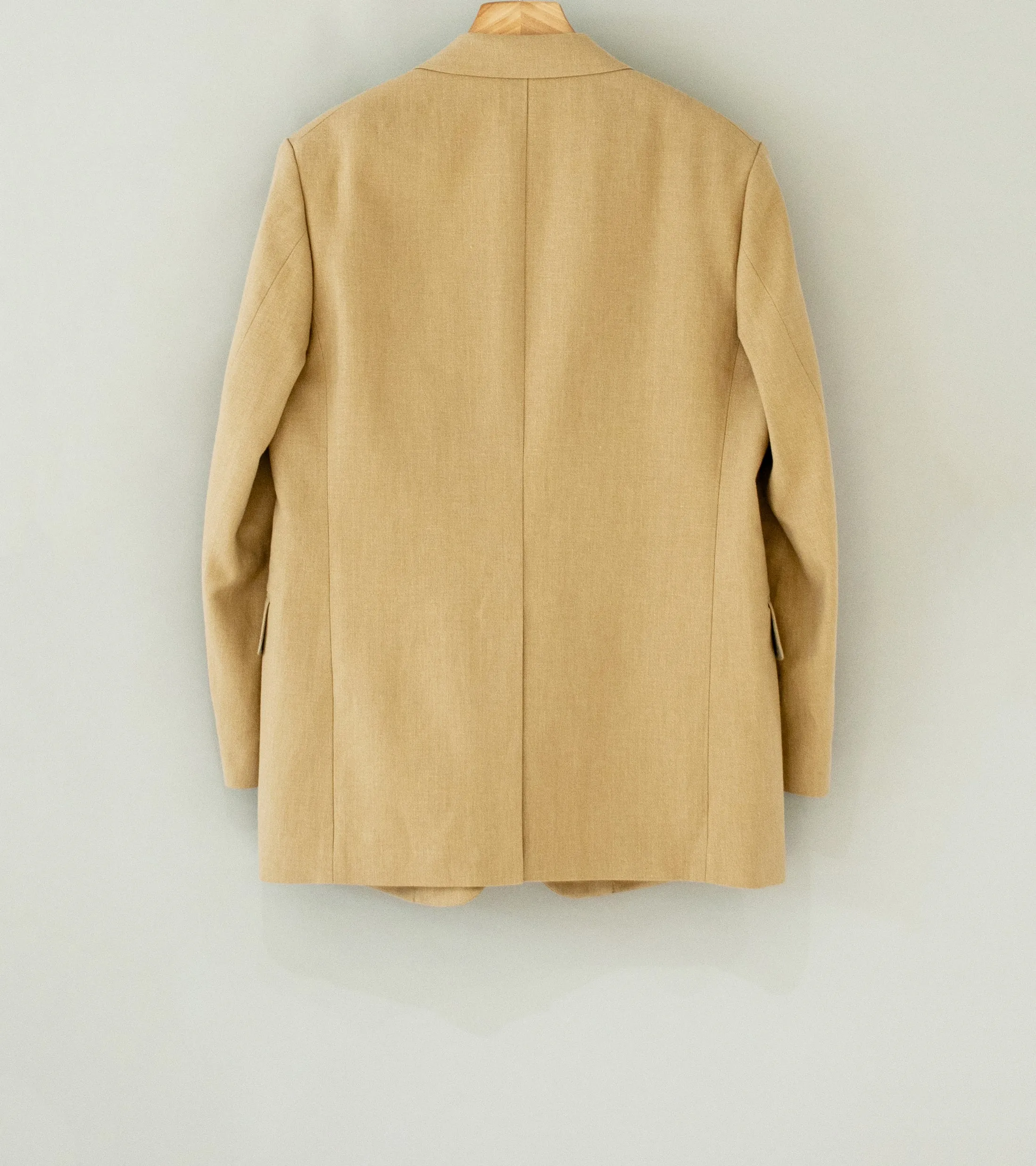 YLÈVE 'Hemp Organic Cotton Canvas Blazer' (Khaki)